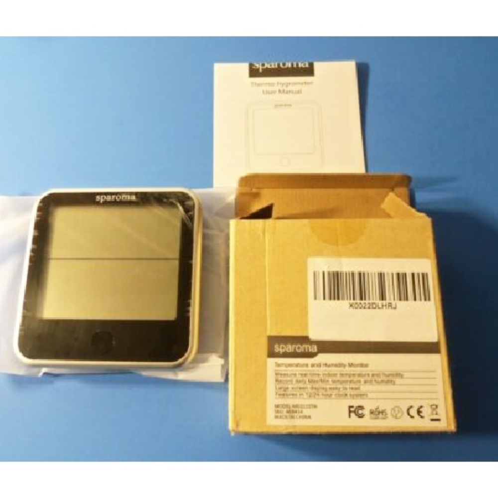 New Sparoma  Monitor Hygrometer Thermometer